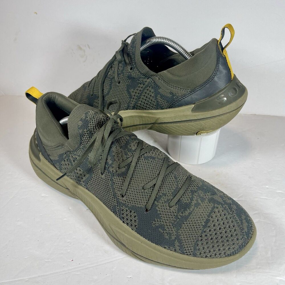 Sorel Men's Kinetic Impact Lace Sneakers - Olive Green Camo (Size 11)